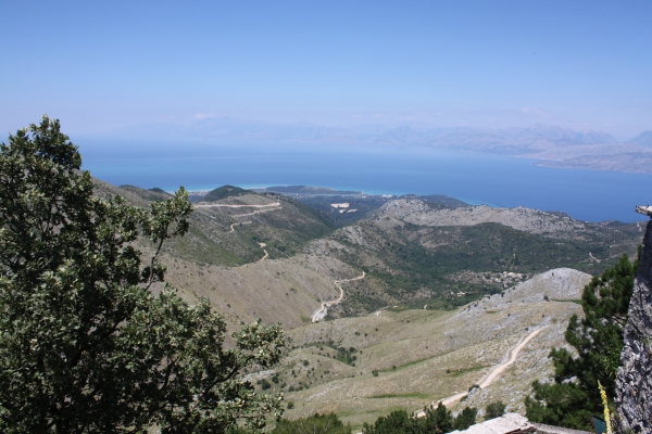 Korfu - Blick vom Pantokrator